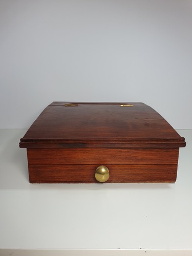 Antique writing slope wooden - writing, /
