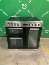 Beko Electric Range Cooker with Ceramic Hob St/Steel A/A Rated KDVC90X #LF111533