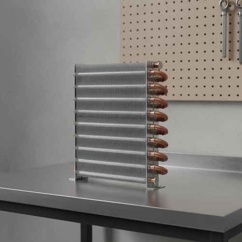 Finned tube condenser - finned,