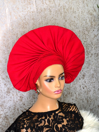 Auto gele african head - gele:,