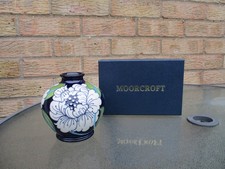 MOORCROFT   WHITE FLORAL
