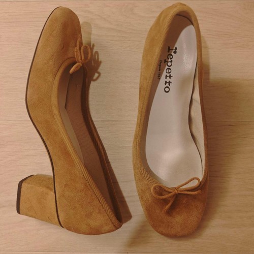 Repetto suede chunky - repetto, heel