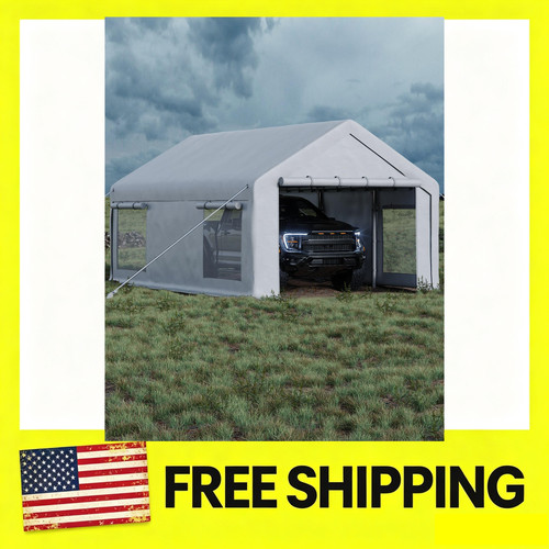 12x20 portable garage - 12x20, shed
