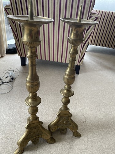 Pair large antique - large,