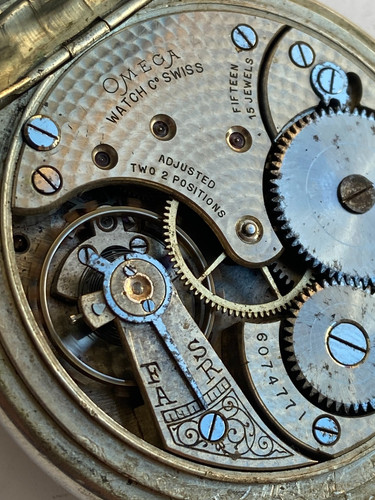Omega pocket watch jewels - pocket,
