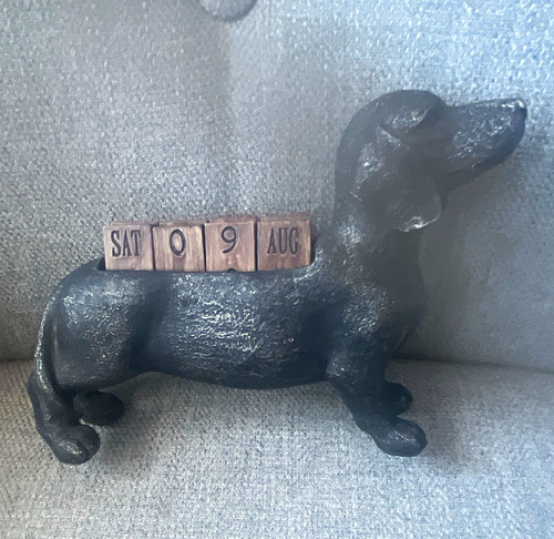 Dachshund dog figurine - dachshund,