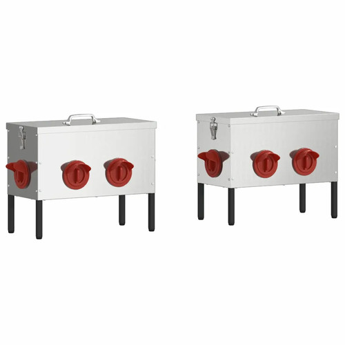 Chicken feeder metal poultry - feeder,