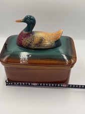 ✨ Vintage Duck Lidded Dish