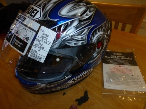 Shoei xr1000 helmet small - shoei,