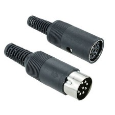 Pair 8-Pin DIN Plug + Socket