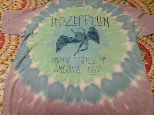 Led zeppelin tie dye official - zeppelin,