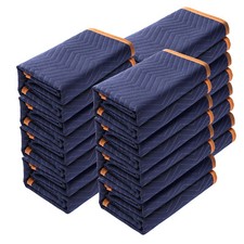 VEVOR Moving Blankets Packing Blankets 80" x 72" Furniture Pads 12-Pack 35 lb/dz