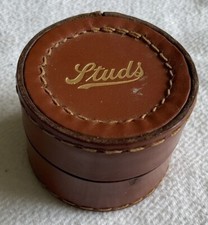 Collectable Vintage Leather Stud Box