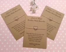 Fertility Wish bracelet/Rose Quartz/IVF/Love/Miracles/Bead/Variations/pink cord