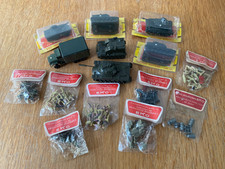 Vintage EKO Spain HO/OO Military Vehicles & Figures Soldiers Bagged Bulldog T98