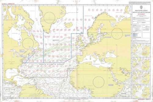 5124 routeing chart north - 5124, 12