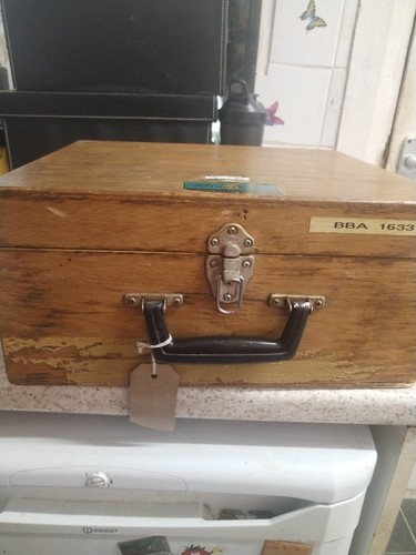 Wooden box old but usable - box,