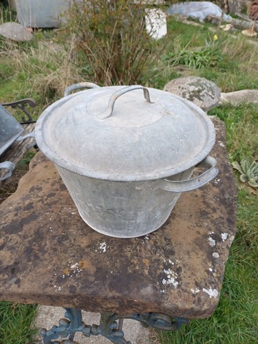 Vintage galvanised twin - galvanised,