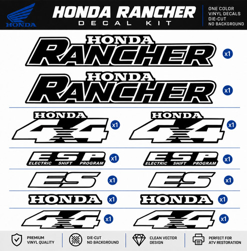 Honda rancher 350 - honda, atv