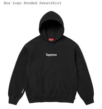 Supreme Box Logo Hoodie Black