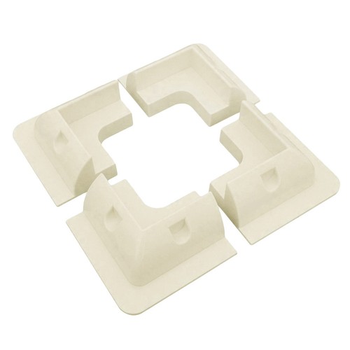 Solar panel stand 4pcs white - solar,