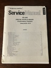 Realistic DX-390 AM/FM World