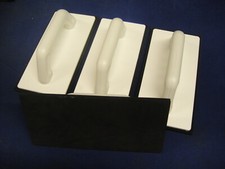 4 x Grade "B" Black Float Dense Rubber 9 1/2" 240mm Plastering Tiling Grout Work