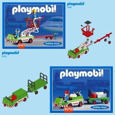 Playmobil Airport 3197 3212 Refuelling & Luggage Vehicles * SPARE PARTS SERVICE