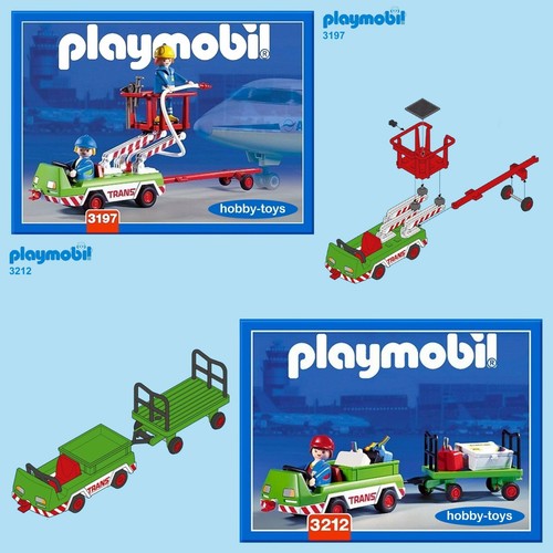 Playmobil airport 3197 3212 - playmobil,