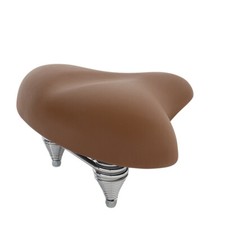 BROWN CRUISER BICYCLE SADDLE