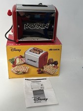 Disney Ariete Mornin' Mickey Mouse 2 Slice Toaster - Faulty For Spares/Repair