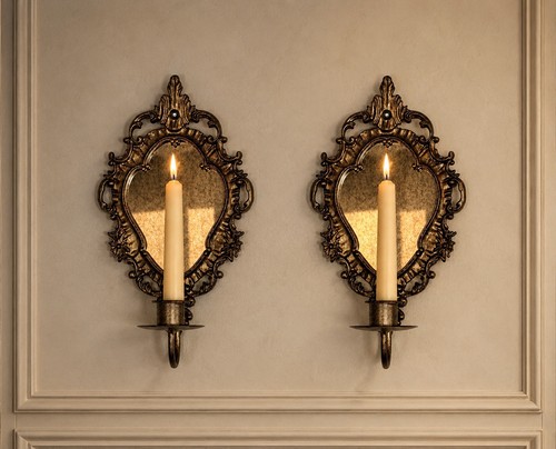 Antique bronze ornate metal - 2,