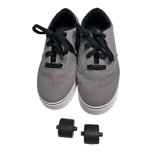 Y2k heelys youth size - 6, gray