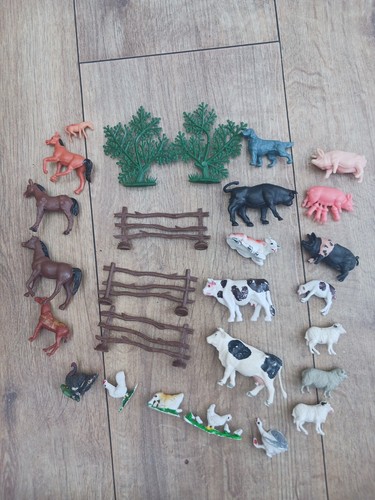 Vintage bundle farm animals - bundle,