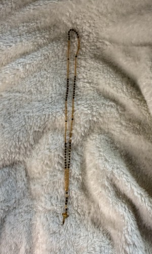 Vintage style black gold - &,