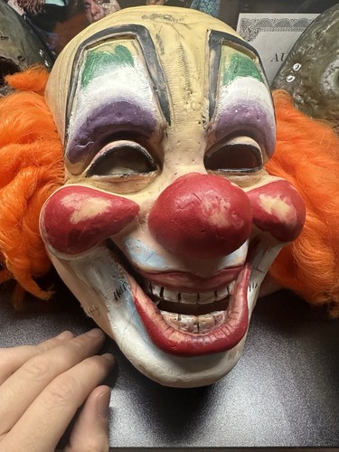 West german clown mask - west,