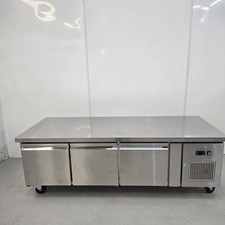 Bench Fridge Triple Chef Base