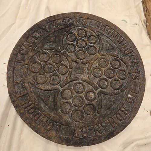 Cast iron round - round, hole