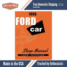 1956 Ford Car Shop Manual