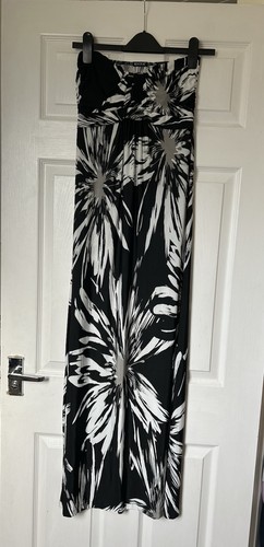 Evita monochrome floral palm - evita, floral/palm