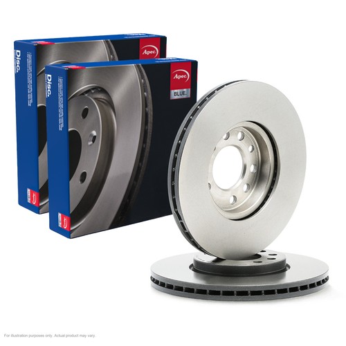 Apec front brake discs - 2x, for