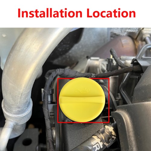 Engine oil filler - cap, for