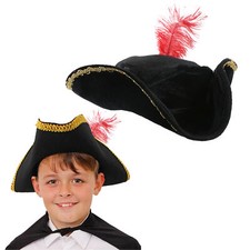 CHILD MUSKETEER PIRATE BLACK
