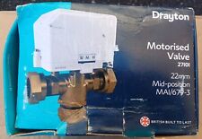 Drayton 3 Port Motorised Valve 27101 22mm Mid Position MA1/679-3 NEW