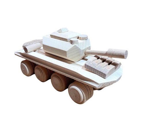 Wooden army tank toy for - tank,