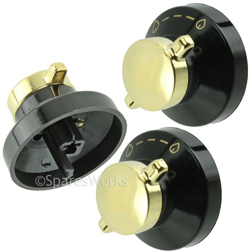 Gold black switch - gold,