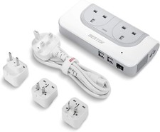 Travel Power Converter/Adapter 200W Step Up Transformer 110v to 240v -RRP £47.99