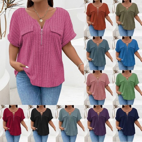 Plus size womens - v, neck
