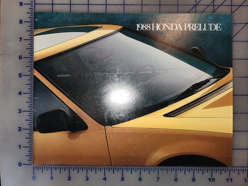 1988 honda prelude brochure - prelude,