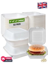 Small Burger Boxes 5” White